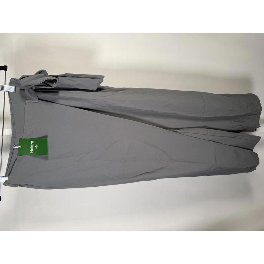 NWT Halara Flex™ High Waisted Tie Side Wide Leg Work Pants Size Small Petite - Picture 5 of 10